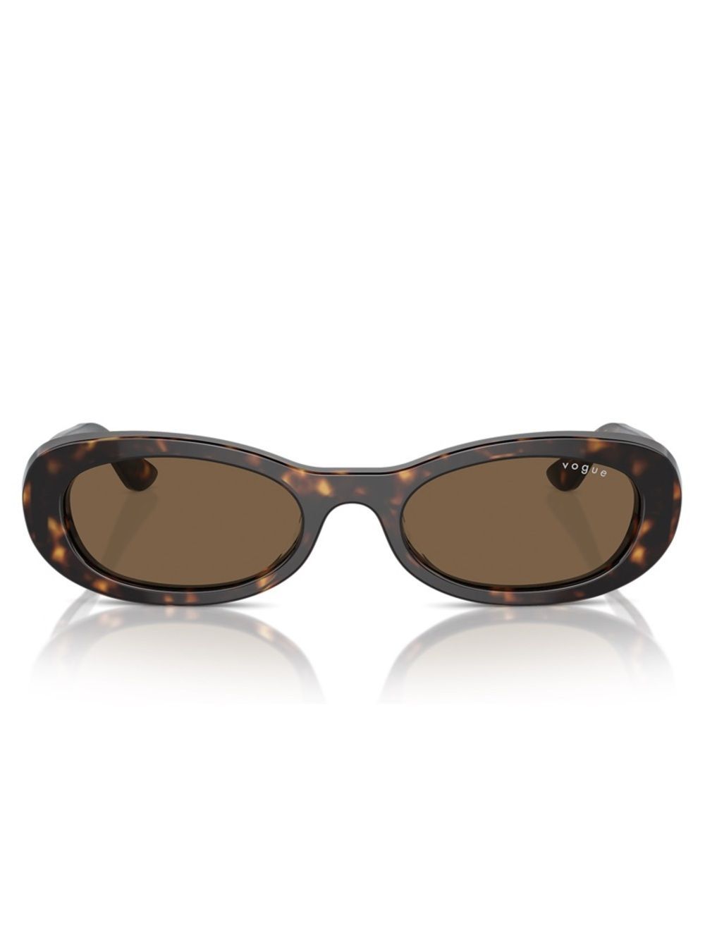 Vogue Eyewear Tortoiseshell Oval Sunglasses